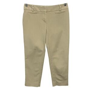 Loft Julie The Riviera Pant Chinos Khakis Womens 00P Preppy Chic Classic Office